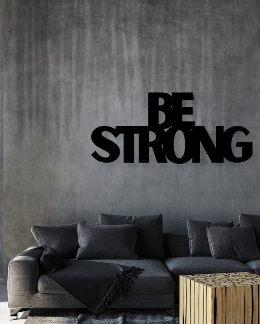 Be StrongIron Wall Hanging Décor