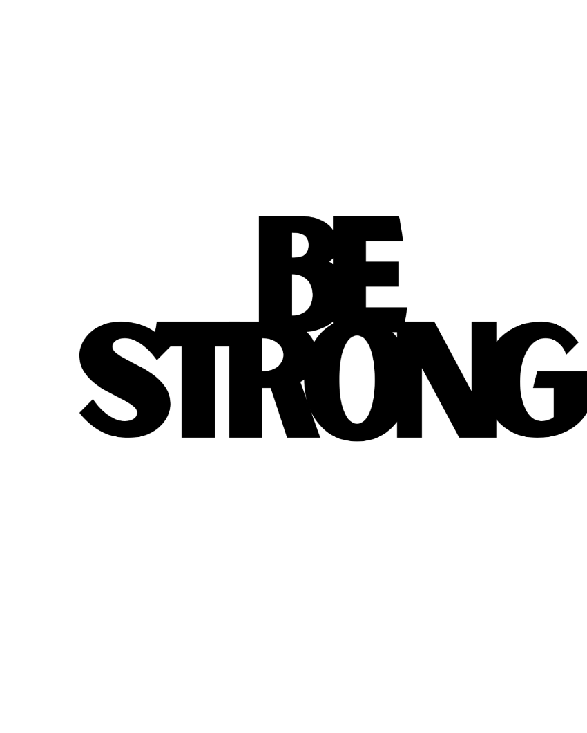 Be StrongIron Wall Hanging Décor