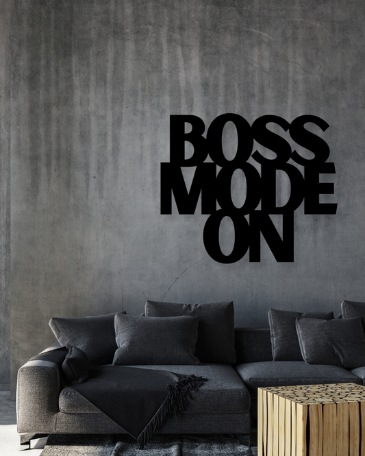 Boss Mode OnIron Wall Hanging Décor