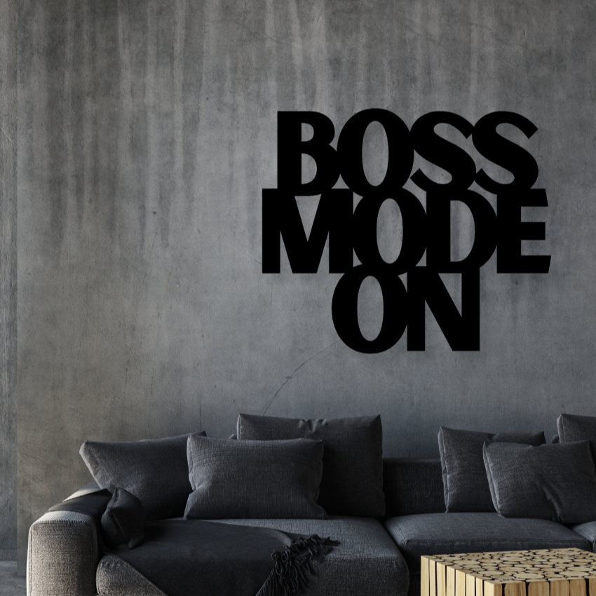 Boss Mode OnIron Wall Hanging Décor