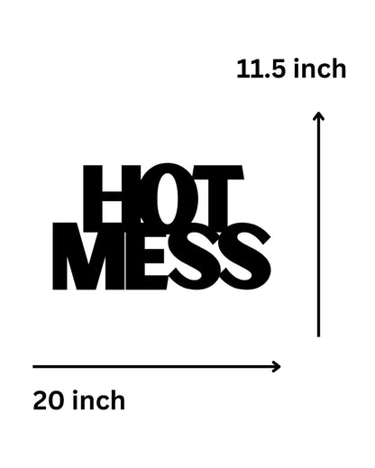 Hot MessIron Wall Hanging Décor