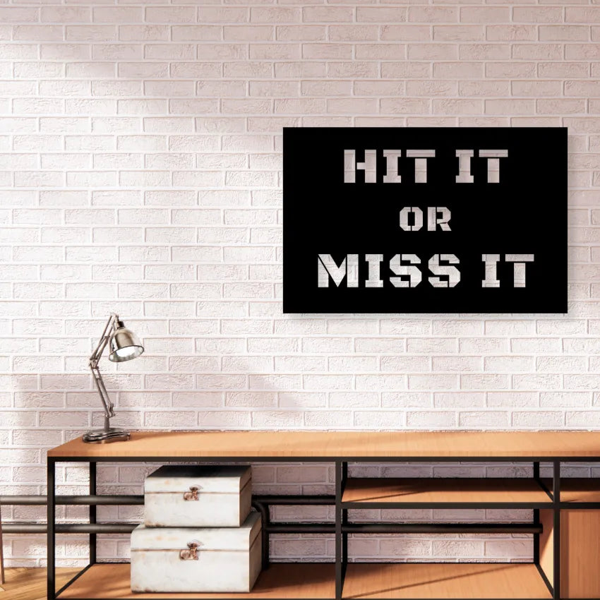 Hit It Or Miss ItIron Wall Hanging Décor