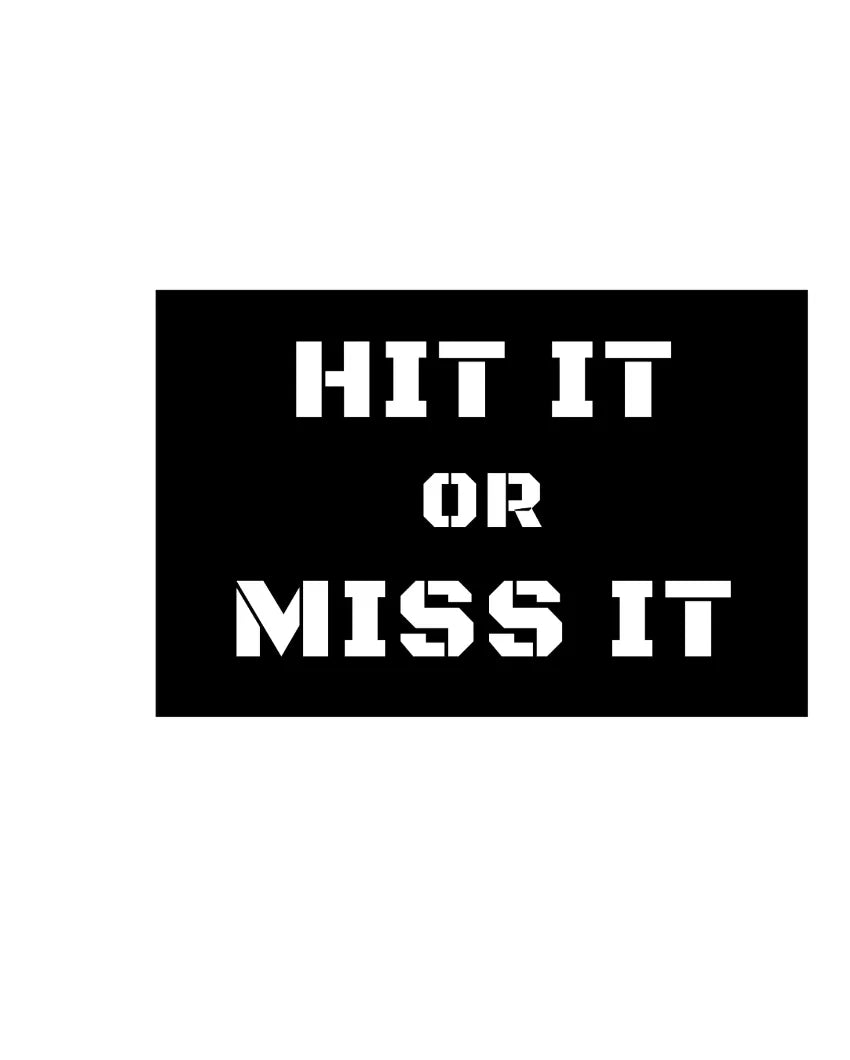 Hit It Or Miss ItIron Wall Hanging Décor