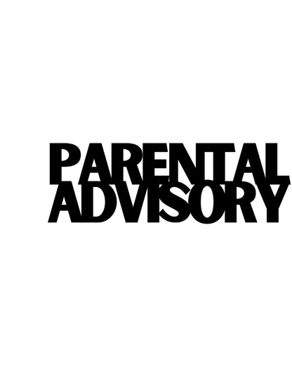 Parental AdvisoryIron Wall Hanging Décor