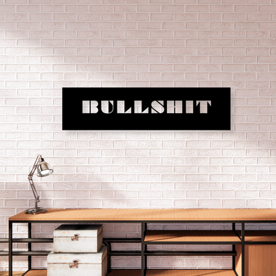 BullshitIron Wall Hanging Décor