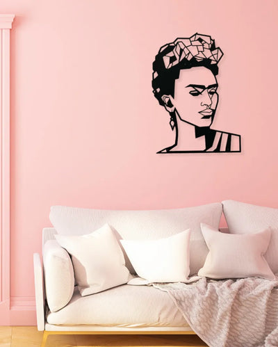 Frida Kahlo DesignIron Wall Hanging Décor