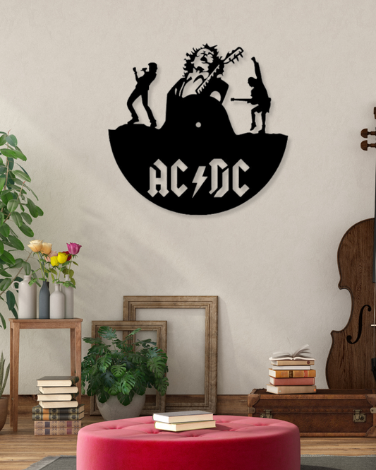 Ac DcIron Wall Hanging Décor