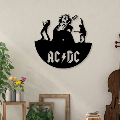 Ac DcIron Wall Hanging Décor