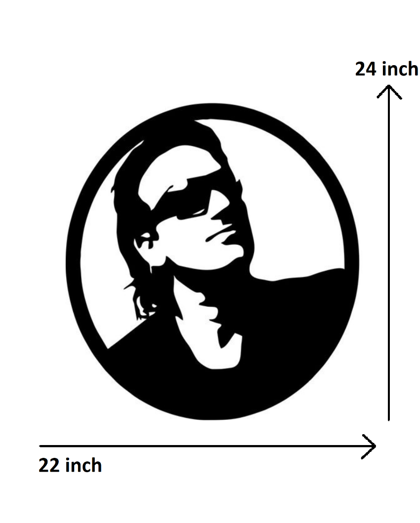 Bono U2Iron Wall Hanging Décor