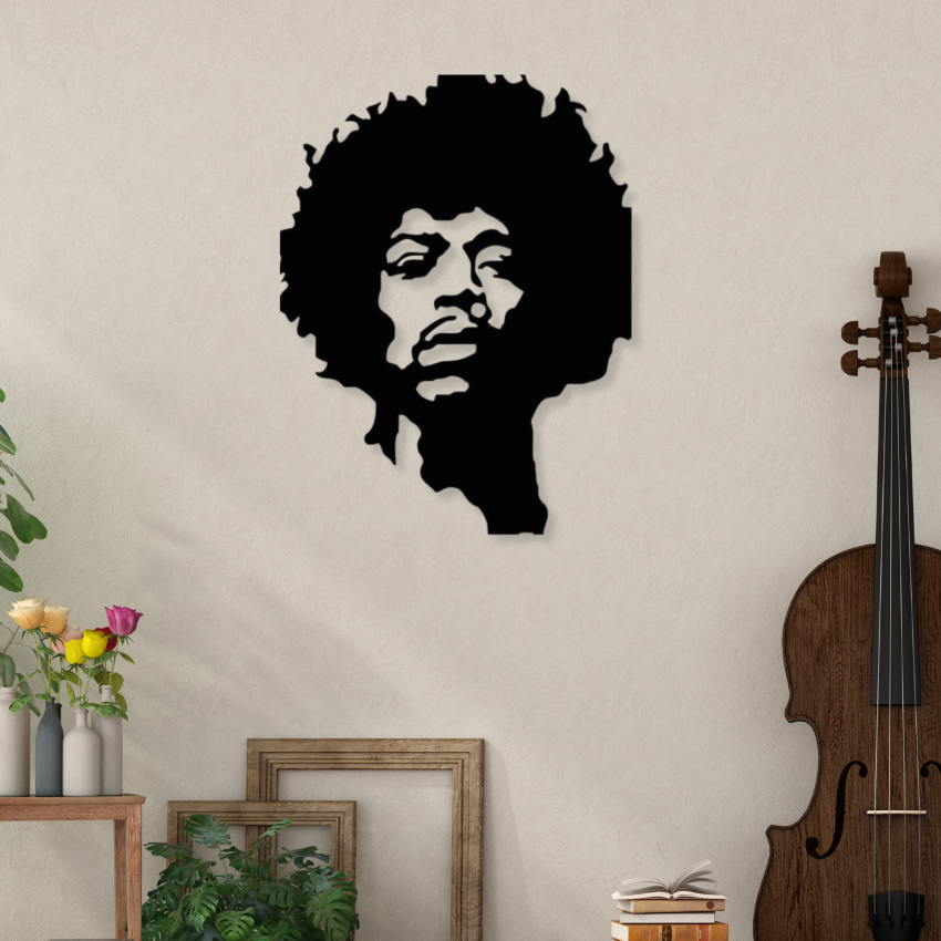 Jimi HendrixIron Wall Hanging Décor