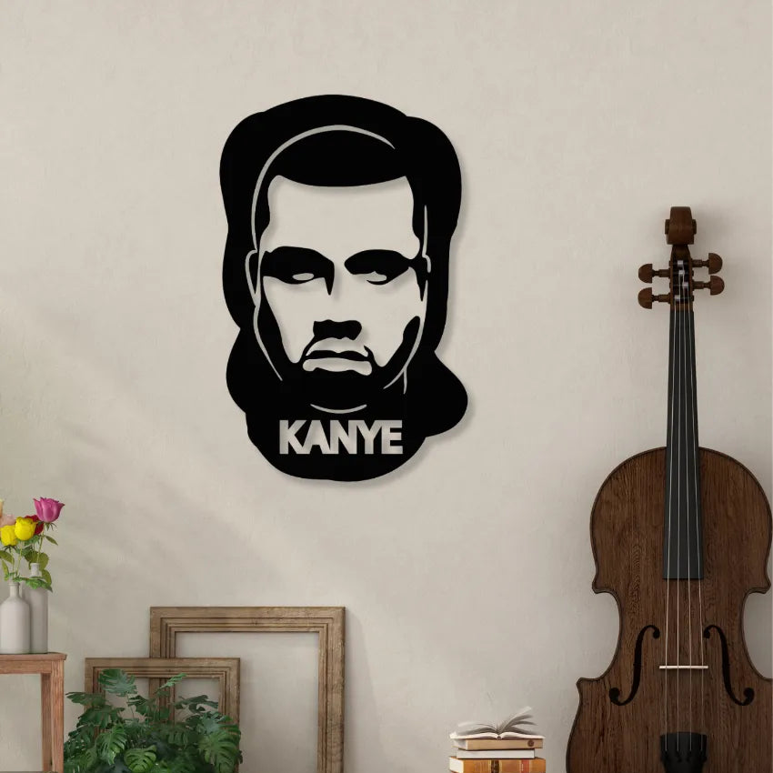 Kanye WestIron Wall Hanging Décor