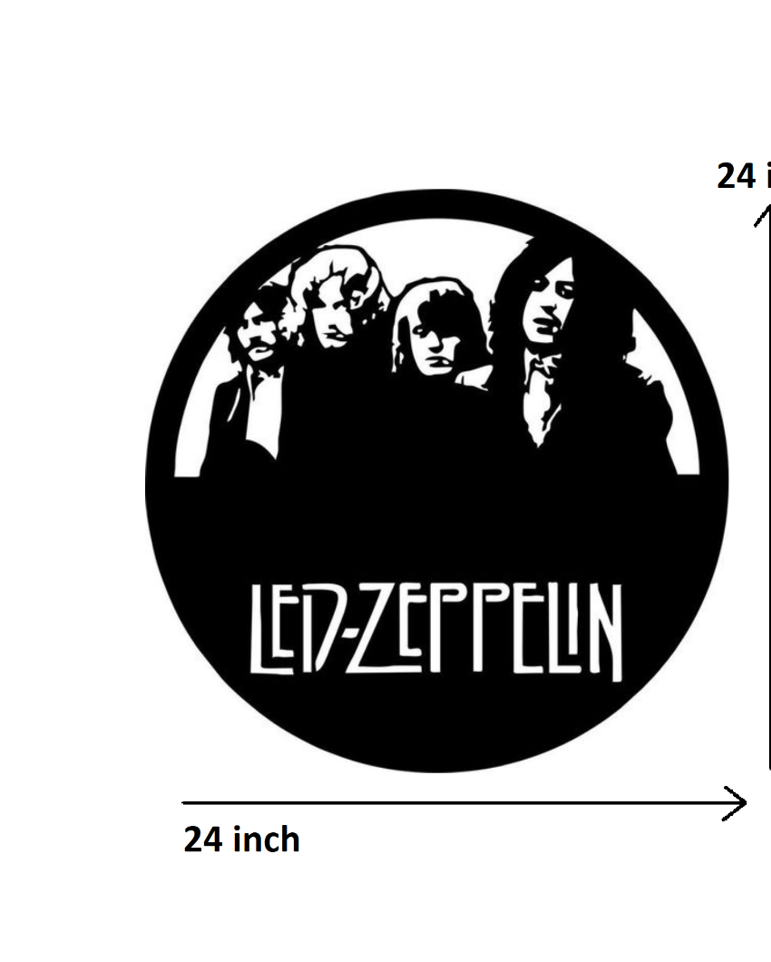 Led ZeppelinIron Wall Hanging Décor
