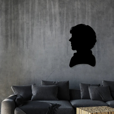 Sherlock HolmesIron Wall Hanging Décor