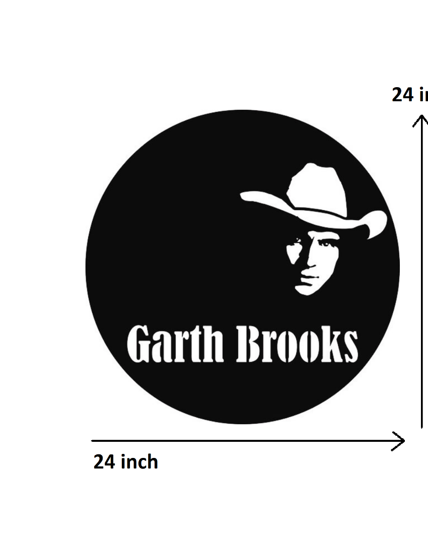 Garth BrooksIron Wall Hanging Décor