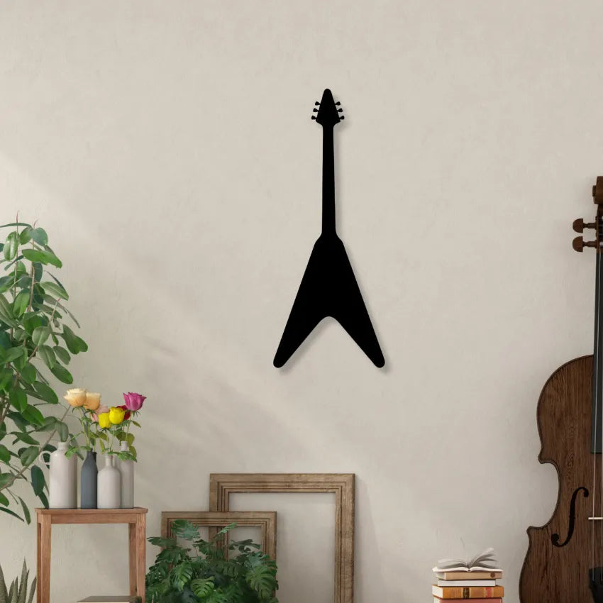 Guitar DesignIron Wall Hanging Décor