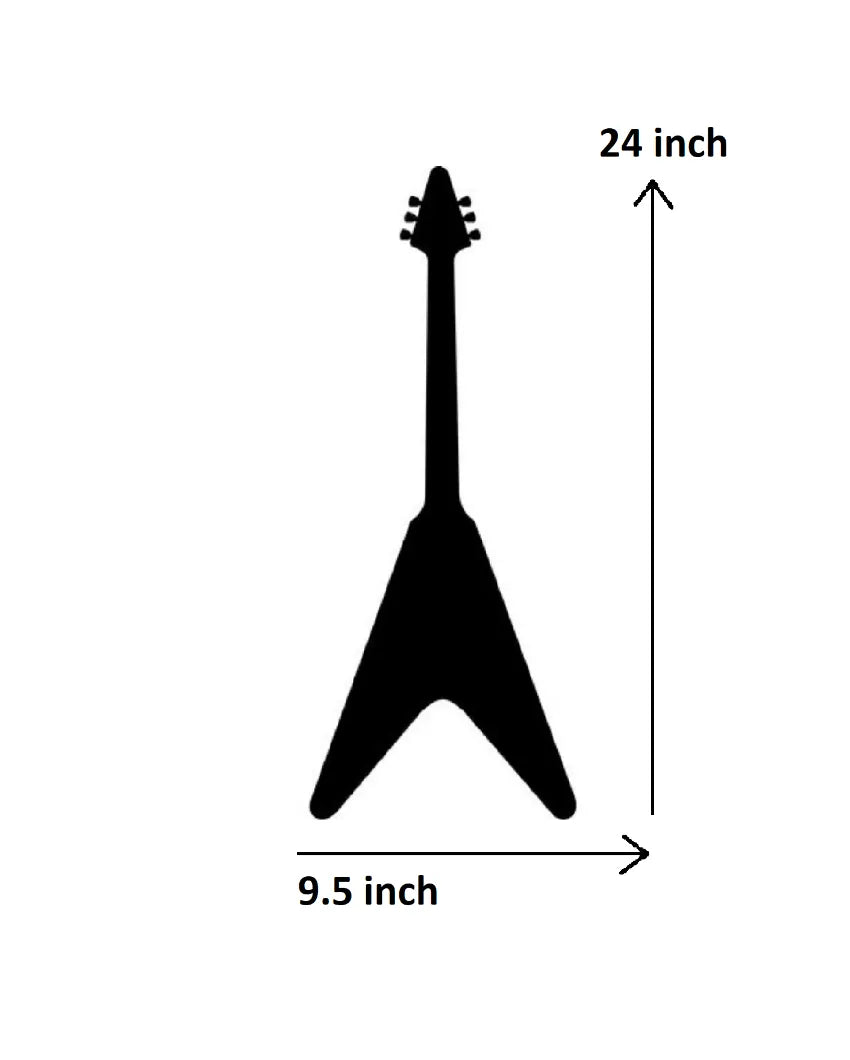 Guitar DesignIron Wall Hanging Décor