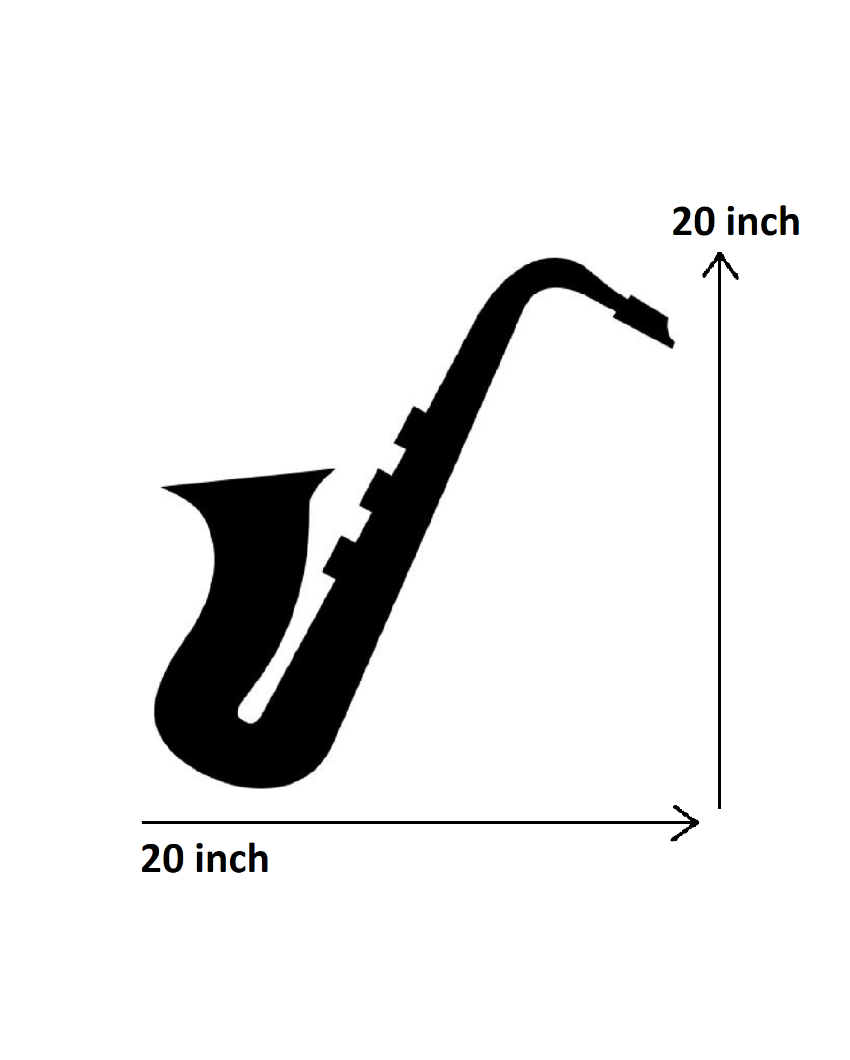 SaxophoneIron Wall Hanging Décor