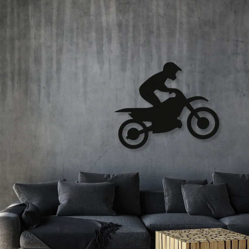 Biker DesignIron Wall Hanging Décor