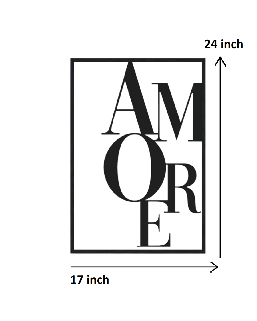 AmoreIron Wall Hanging Décor