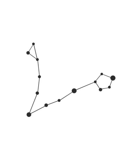 Pisces ConstellationIron Wall Hanging Décor