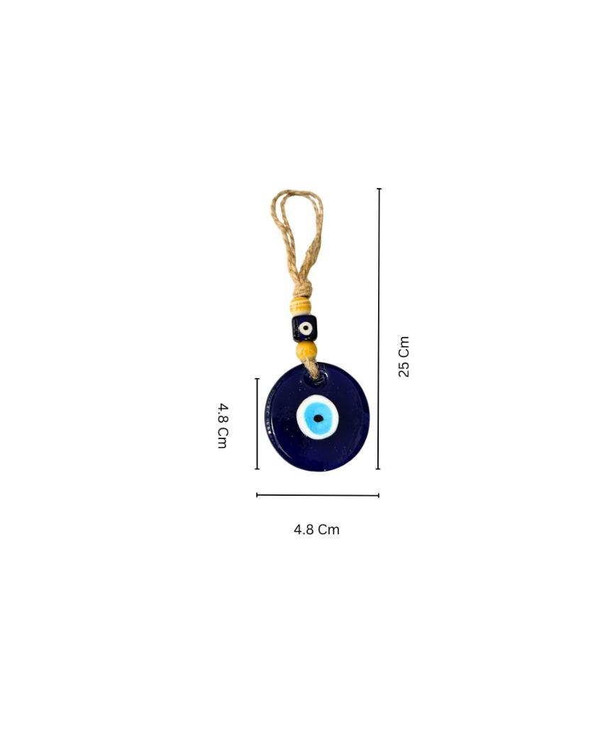 3 Beads Home Entrance Hanging Car Evil Eye | 3 x 11 inches