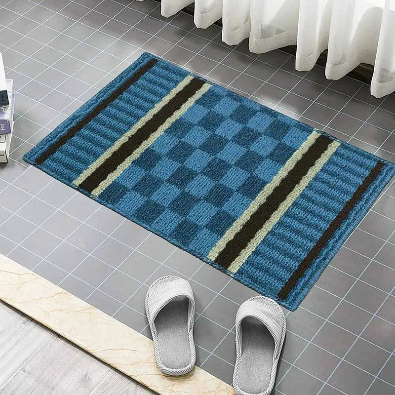 Patio Polypropylene Mat Blue