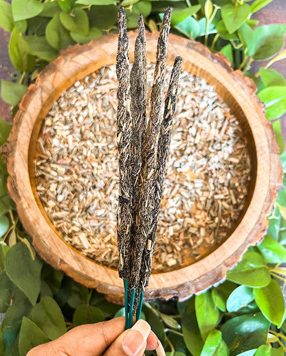 Lemongrass Smudge Incense Sticks Uplifting Citrus Scent for Energy | Set of 2 | 21 inches