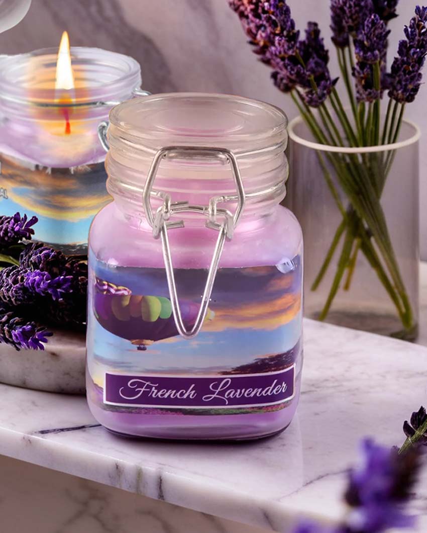 Timeless and Prolonged Use Glass Jar Candles | 5 x 8 inches