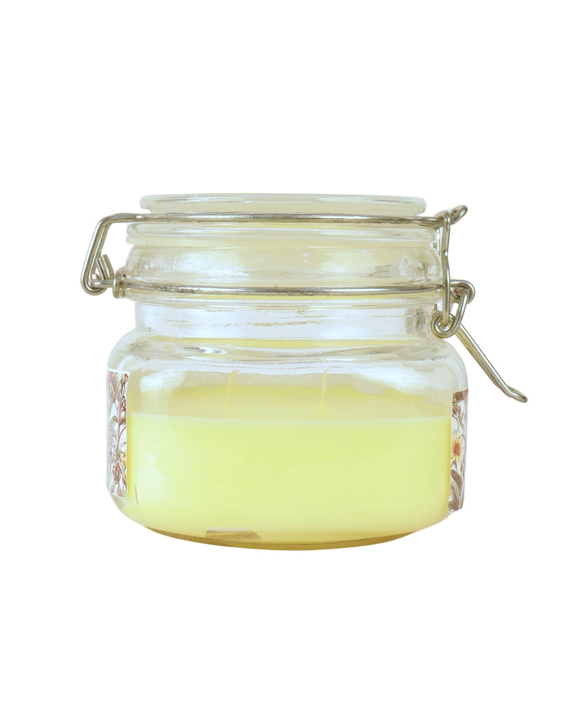 Long-Lasting Double Wick with Extended Burn Glass Jar Candles | 4 x 6 inches