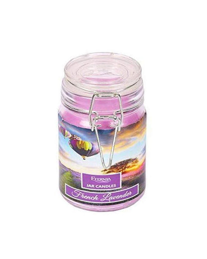 Decorative and Extended Burn Time Glass Jar Candles | 5 x 8 inches