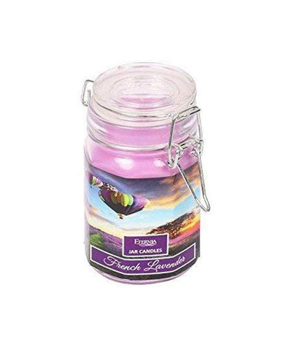 Decorative and Extended Burn Time Glass Jar Candles | 5 x 8 inches