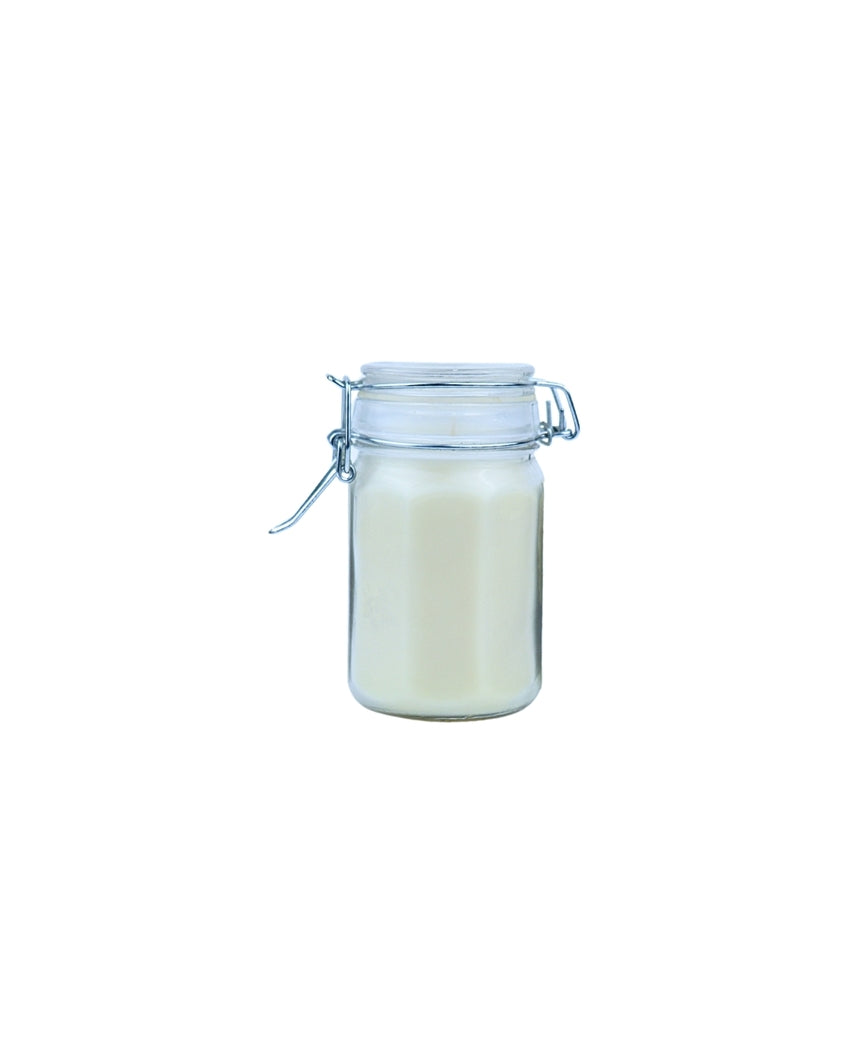 Decorative and Extended Burn Time Glass Jar Candles | 5 x 8 inches