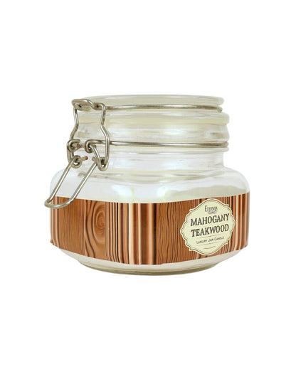 Long-Lasting Double Wick with Extended Burn Glass Jar Candles | 4 x 6 inches