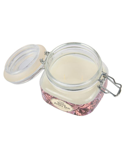 Long-Lasting Double Wick with Extended Burn Glass Jar Candles | 4 x 6 inches