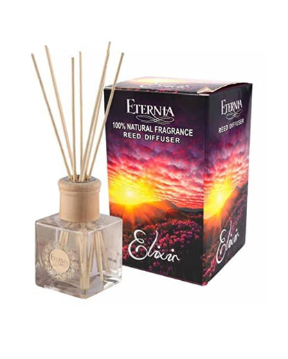 Elegant Aroma Elixir Reed Diffuser With Ten Sticks | 4 x 2 x 4 inches