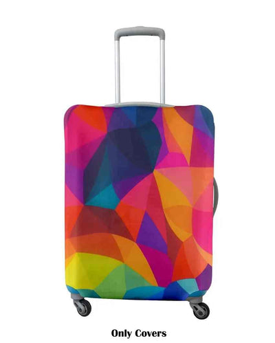 Durable Polyester Stretchable Printed Protective Luggage Bag Cover | ONLY LUGGAGE COVER