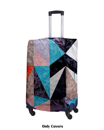 Travel-Friendly Polyester Stretchable Printed Protective Luggage Bag Cover | ONLY LUGGAGE COVER