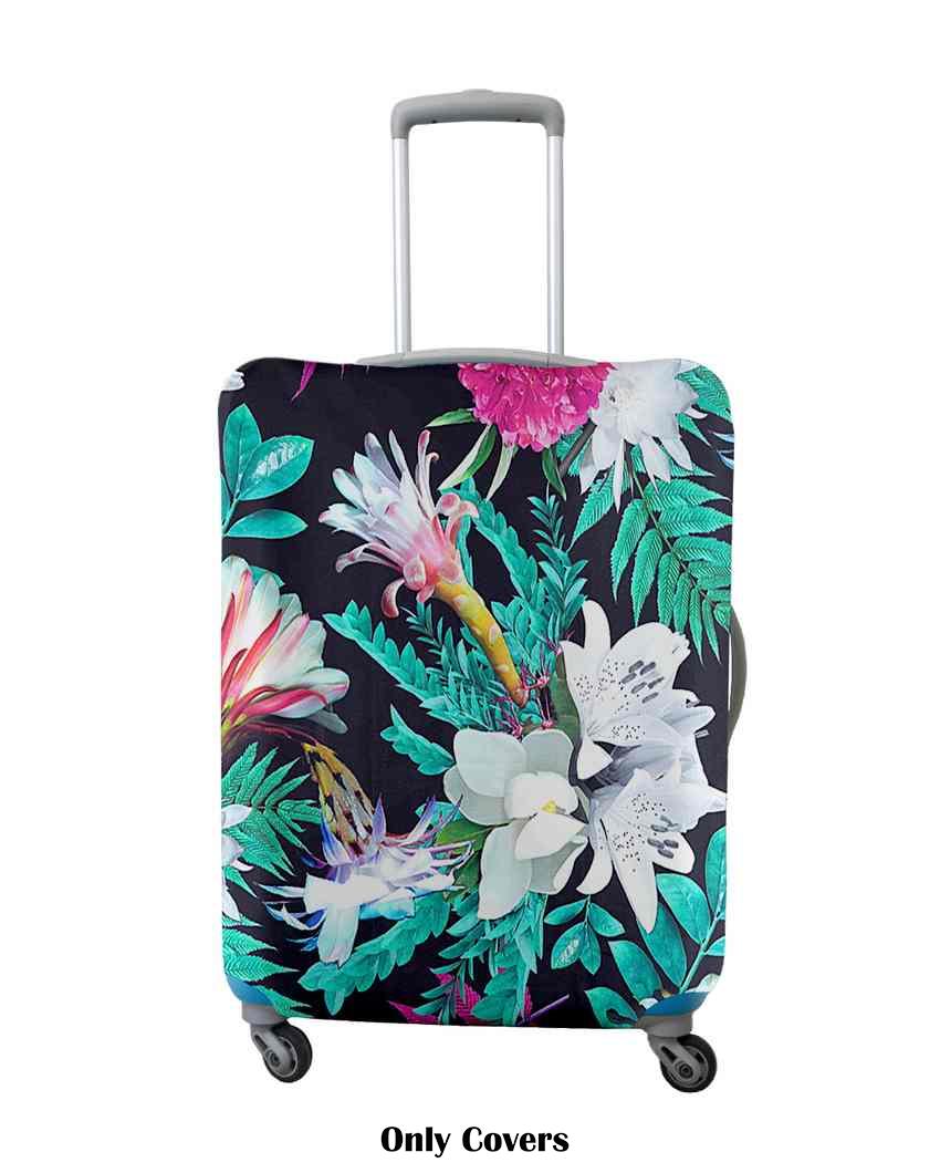 Stylish Polyester Stretchable Printed Protective Luggage Bag Cover | ONLY LUGGAGE COVER