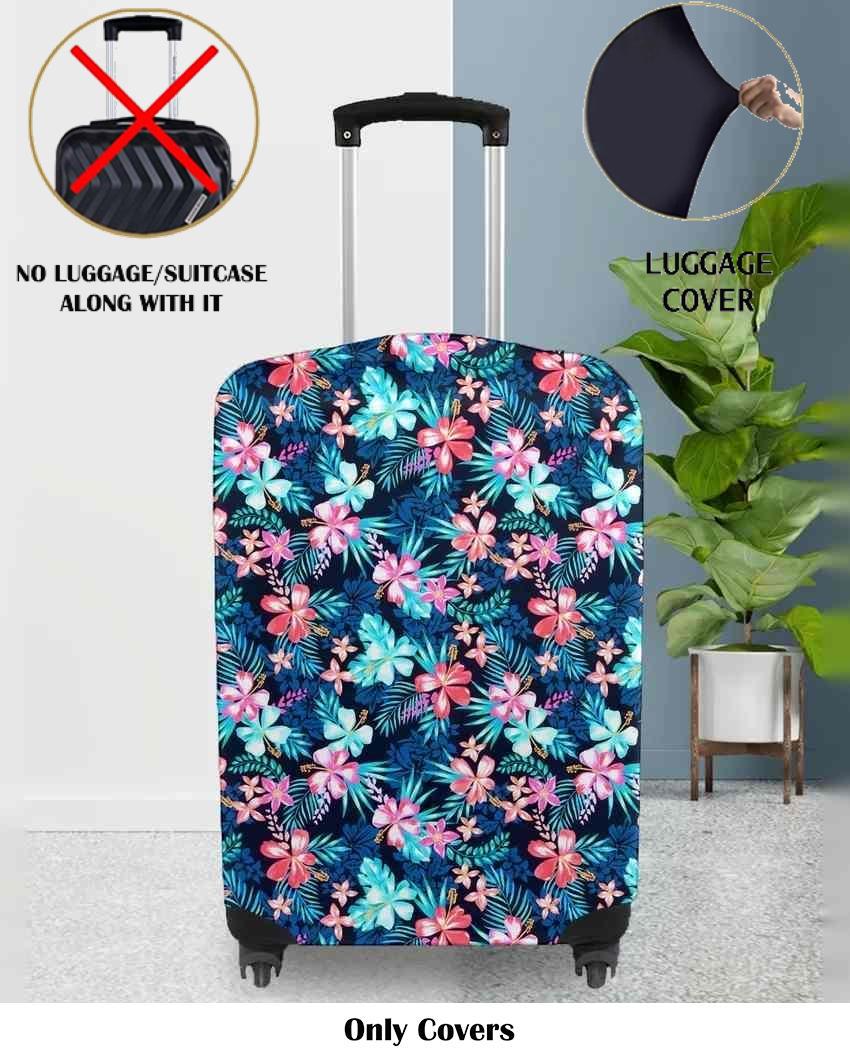 ONLY LUGGAGE COVER | Versatile Polyester Stretchable Printed Protective Luggage Bag Cover