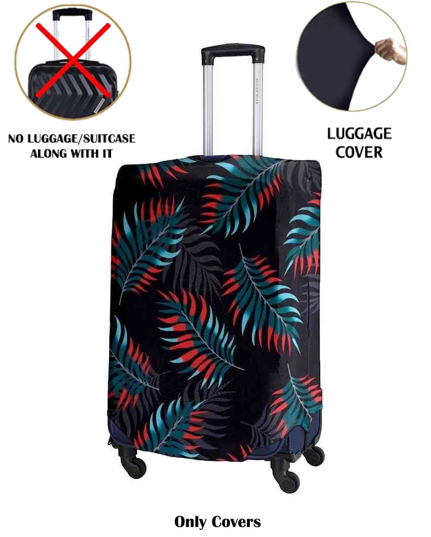 ONLY LUGGAGE COVER | Durable Black Polyester Printed Luggage Bag Cover