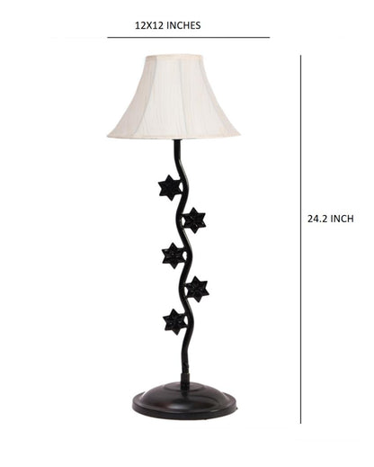 Chic Star Zig Zag Iron Table Lamp | 12 x 24 inches