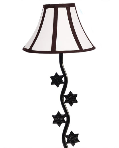 Sophisticated Star Zig Zag Iron Table Lamp | 12 x 24 inches