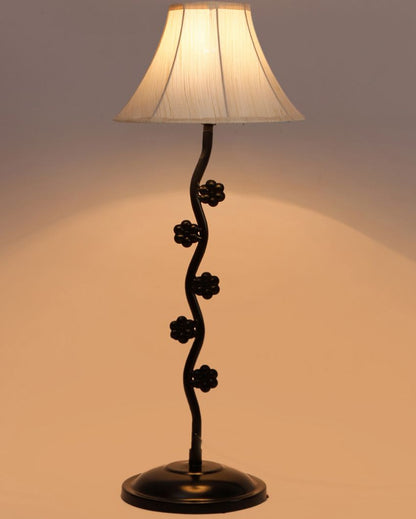 Stylish & Elegant Iron Small Flower Table Lamp | 12 x 24 inches