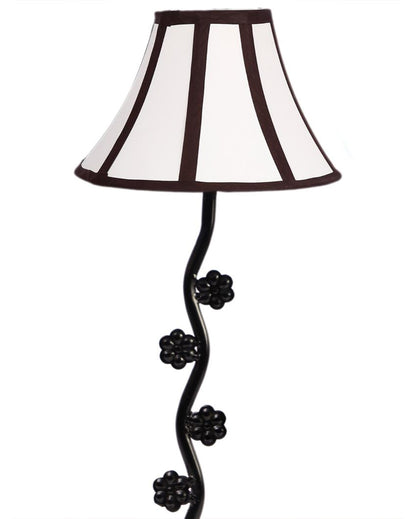 Elegant Small Flower Iron Table Lamp | 12 x 24 inches