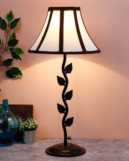 Stylish Leaf Design Iron Table Lamp | 12 x 24 inches