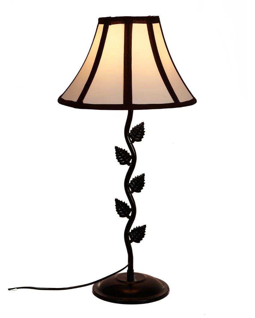 Stylish Leaf Design Iron Table Lamp | 12 x 24 inches