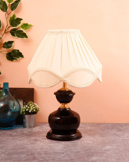 Classic Vintage Shade Iron Table Lamp | 12 x 17 inches