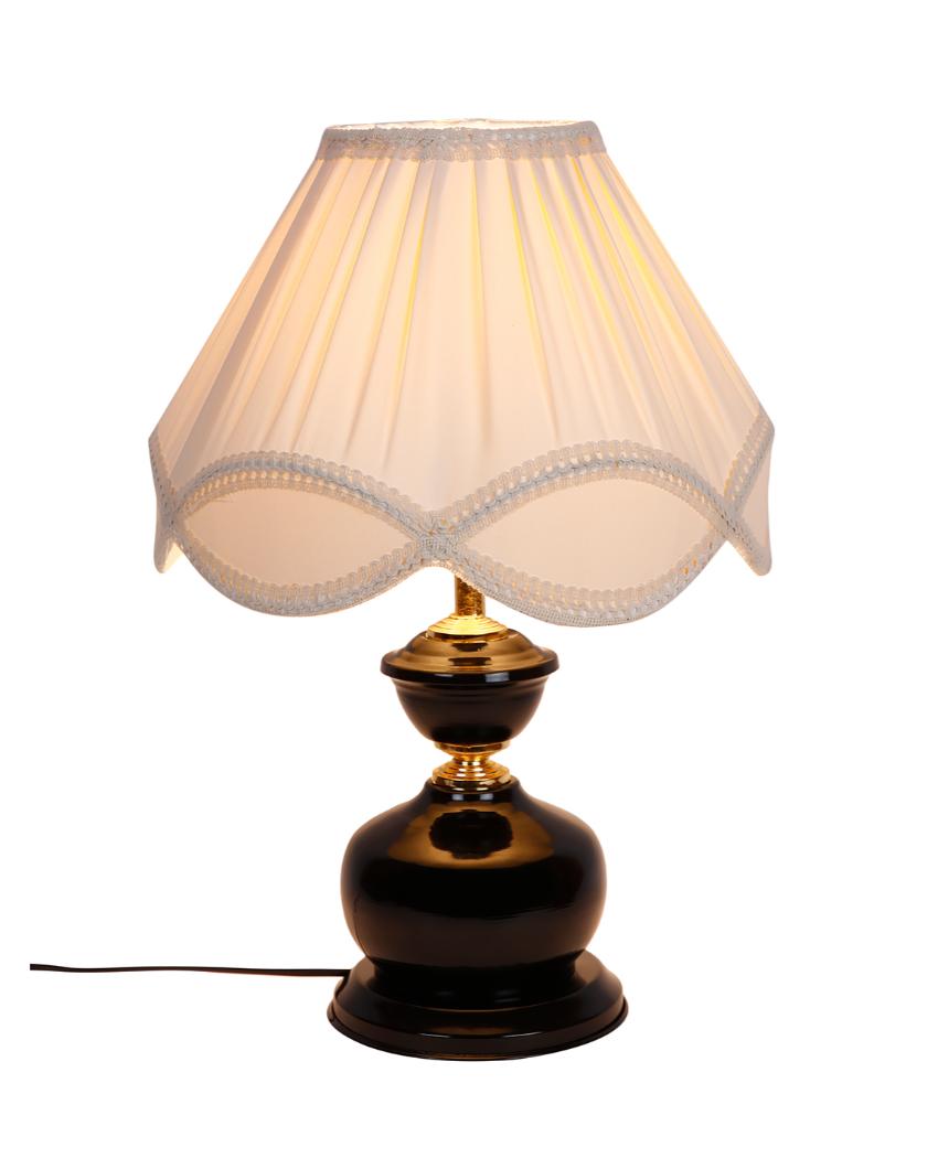 Classic Vintage Shade Iron Table Lamp | 12 x 17 inches