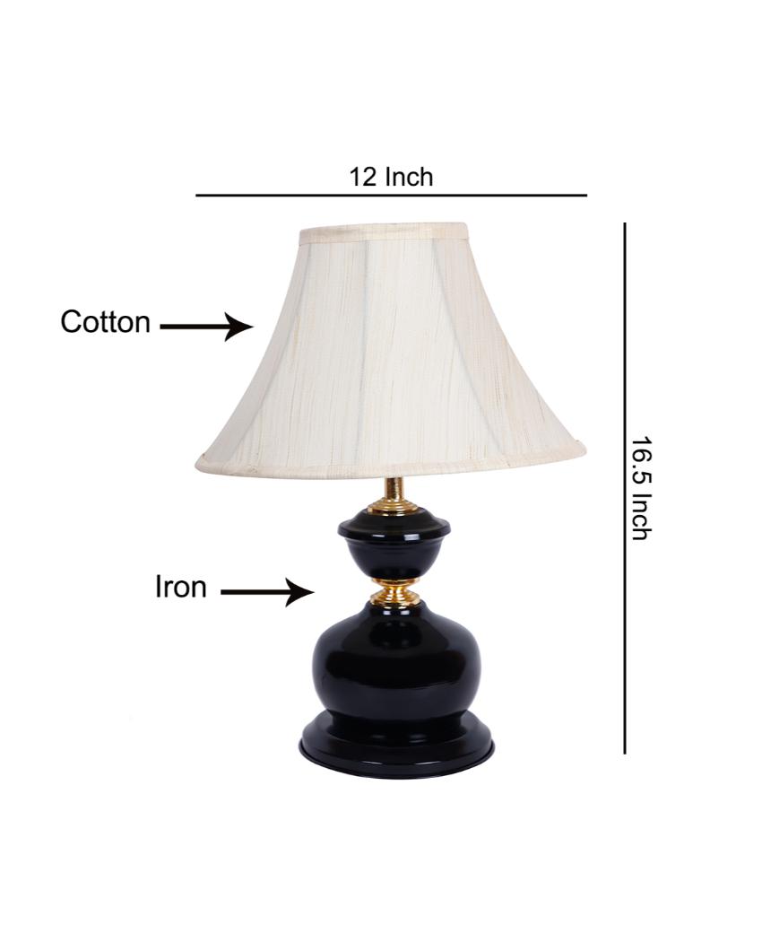 Modern & Sleek Design Iron Table Lamp | 12 x 17 inches