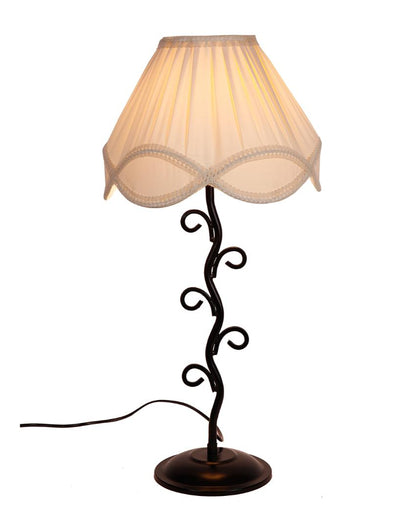 Vintage Shade Iron Arm Design Table Lamp | 12 x 25 inches